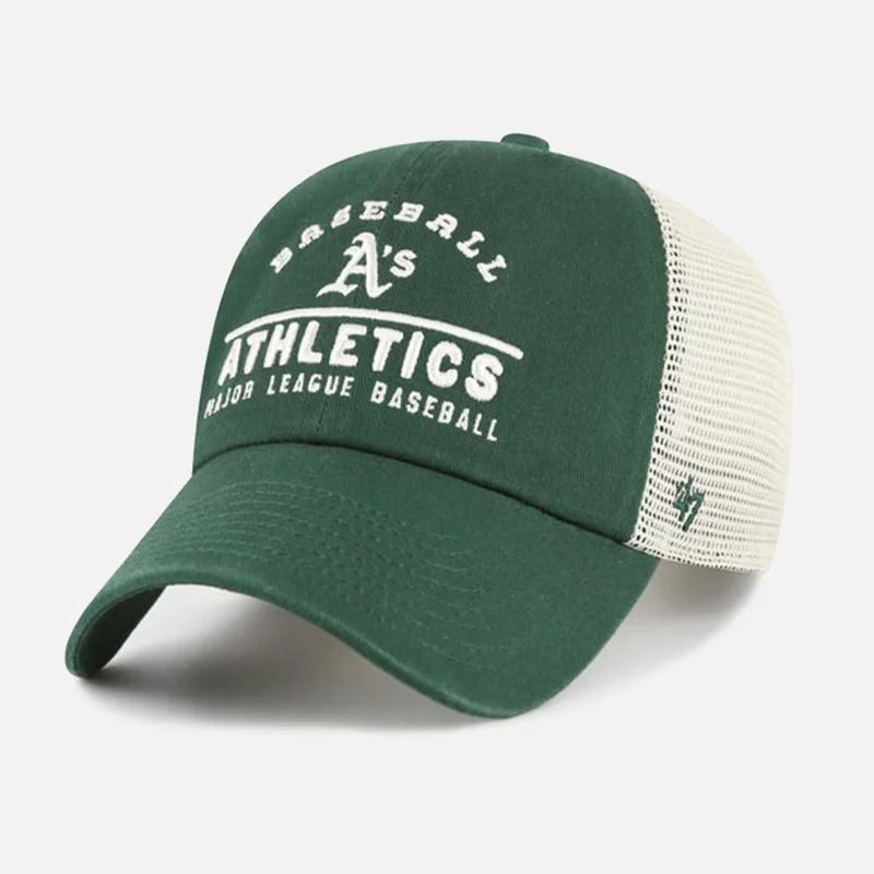 47 MLB Athletics Windham Mesh Clean Up Cap - Men