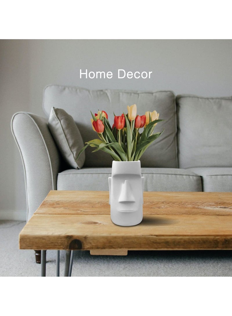 SYOSI Pencil Holder, Simple Modern Style Pencil Holder with Glasses Holder Multifunctional Pencil Holder Makeup Brush Holder for Office Desk/Dressing Table Decor - Image 4