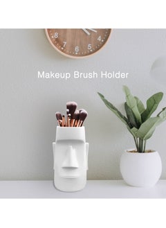 SYOSI SYOSI Pencil Holder, Simple Modern Style Pencil Holder with Glasses Holder Multifunctional Pencil Holder Makeup Brush Holder for Office Desk/Dressing Table Decor  - Image 3