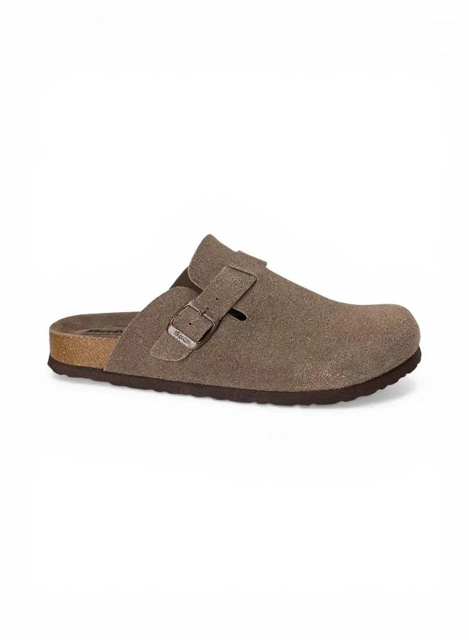 Bata Casual Buckle Clogs