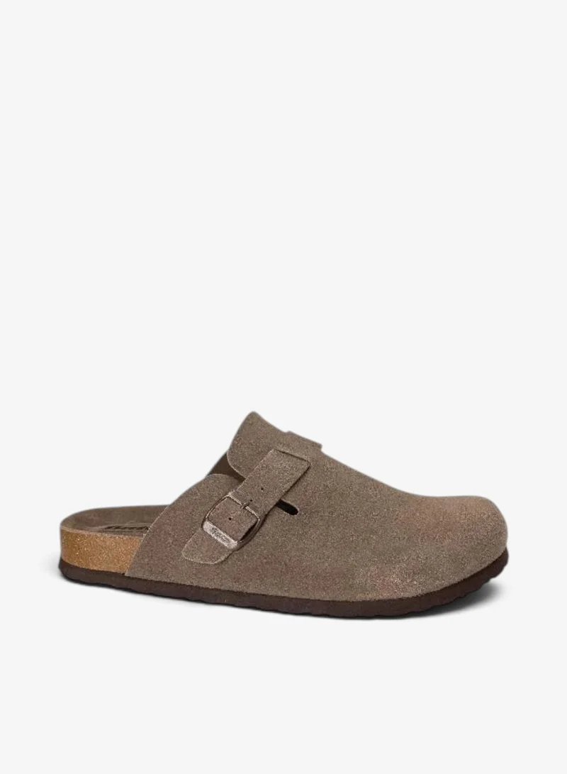 Casual Buckle Clogs