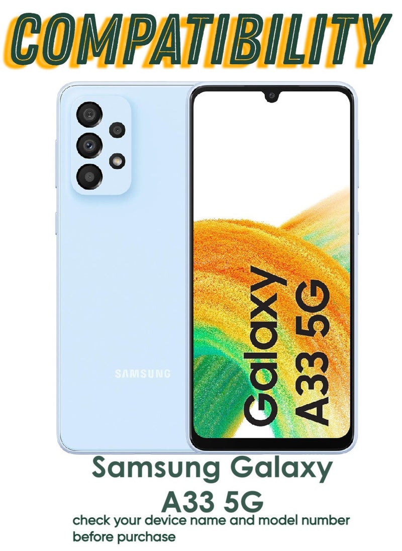 ACLIX 5 Pieces Antistatic ESD Dustproof Premium Quality High Definition Tempered Glass Screen Protector Designed For Samsung Galaxy A335G - Image 3