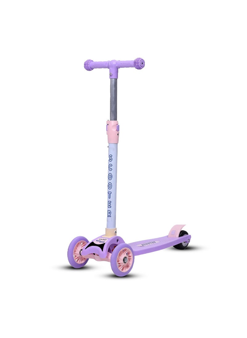 5-inch Three Wheeler  Adjustable Scooter For Baby 2+ years - Pink - pzsku/Z711B5F1AC3236B555D71Z/45/_/1733997333/e2d1c6a4-01dd-4222-b6c1-566097d4e3fe