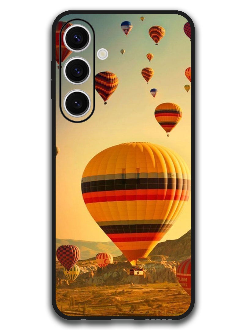 Theodor Protective Case Anti Scratch Shock Proof Bumper Cover For Samsung Galaxy S24 FE Hot Air ballons - Image 1