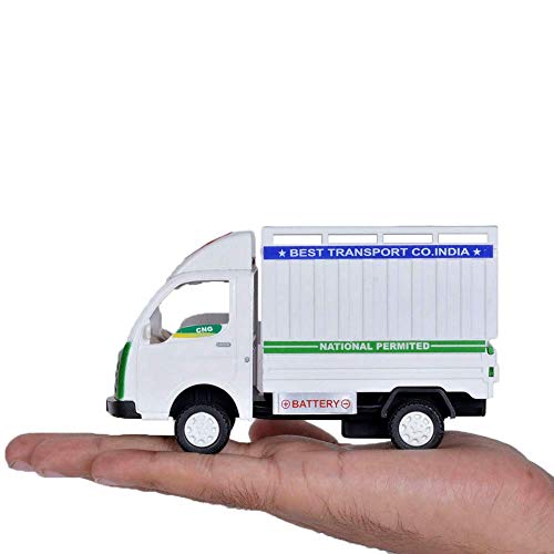 Centy ACE Freight Carrier Toy Truck in Pull Back Action with Openable Tailgate for 3Y+ Assorted Colours - Image 5