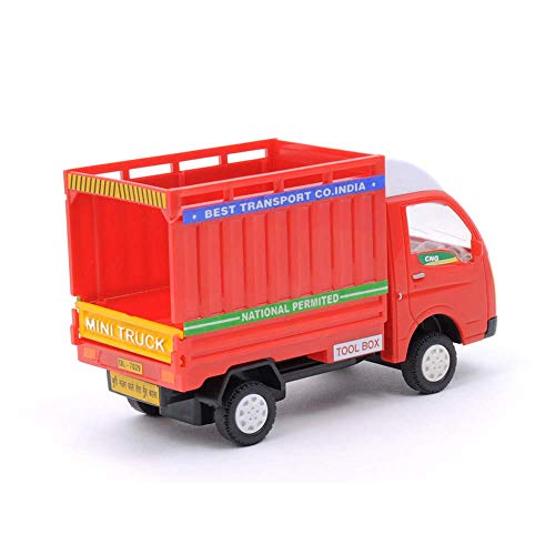 Centy ACE Freight Carrier Toy Truck in Pull Back Action with Openable Tailgate for 3Y+ Assorted Colours - Image 4