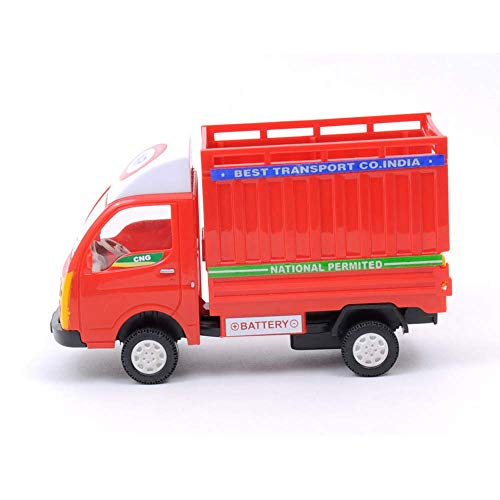 Centy ACE Freight Carrier Toy Truck in Pull Back Action with Openable Tailgate for 3Y+ Assorted Colours - Image 3
