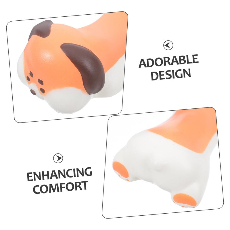Puppy Memory Foam Wrist Cushion Ergonomic Mouse Pad with Non-Slip Base Office Home - Image 4