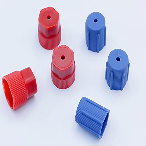 Aracey 20Pcs/Set R134a/R12 13mm & 13.5mm & 14mm & 16mm &17 & 17.5mm Air Conditioning Service AC System Charging Port Caps（Eight Styles Suit The vast Majority of Cars） - Image 4