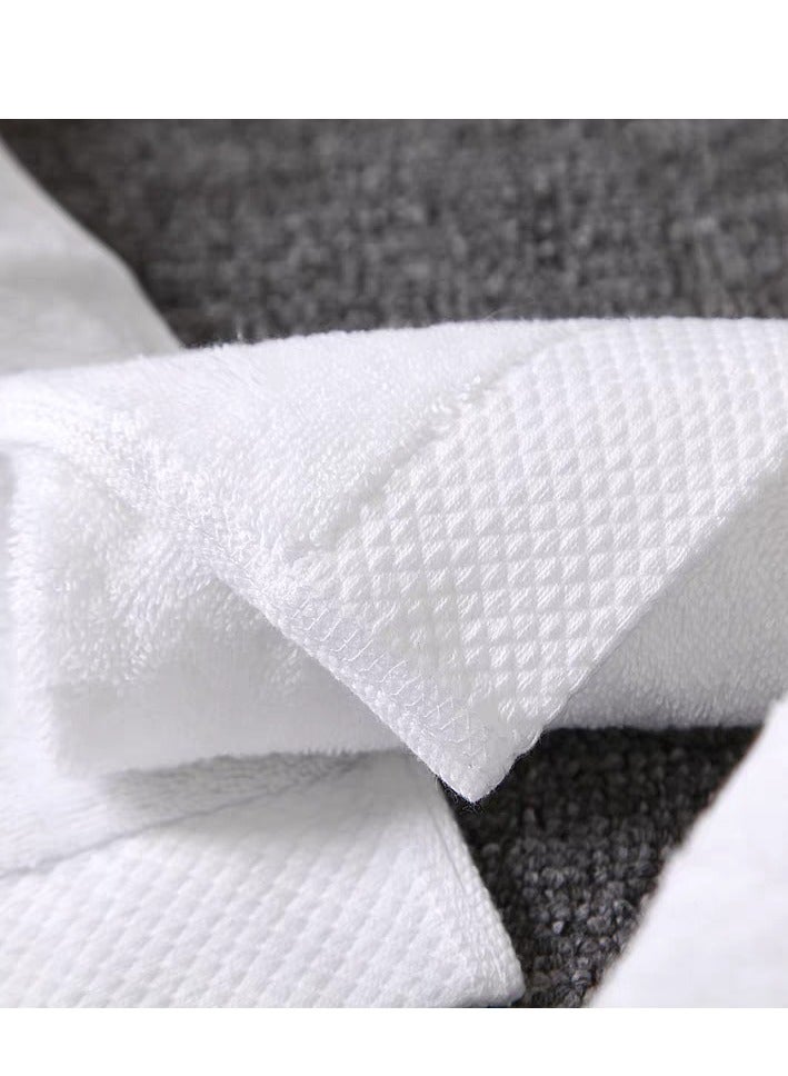 4-Piece towel set, premium quality, quick-drying highly absorbent thick bathroom bath towel and face towel, towel set includes 2 40*80cm long towels 180g, 2 33*33cm square towels 70g - Image 3