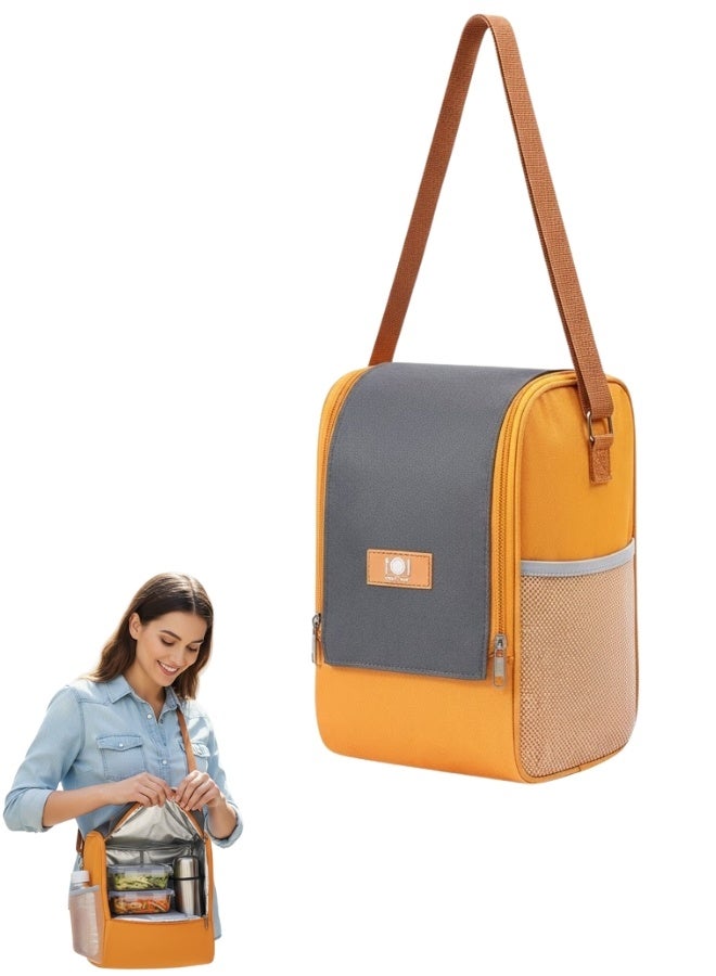 FALMER Multifunctional Large Capacity Cooler Bag - Insulated Lunch Bag for Keeping Hot or Cold, Perfect for Picnics, Shopping, Work and School - Image 1