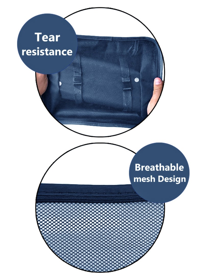 Energize 8 Pcs Set Travel Organizer Kit, Packing Cubes for travel, Lightweight Luggage Storage Bag - Image 5