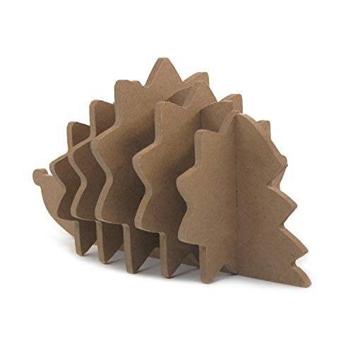 Riverbyland Cute Hedgehog Shaped Cork Coasters - Image 2