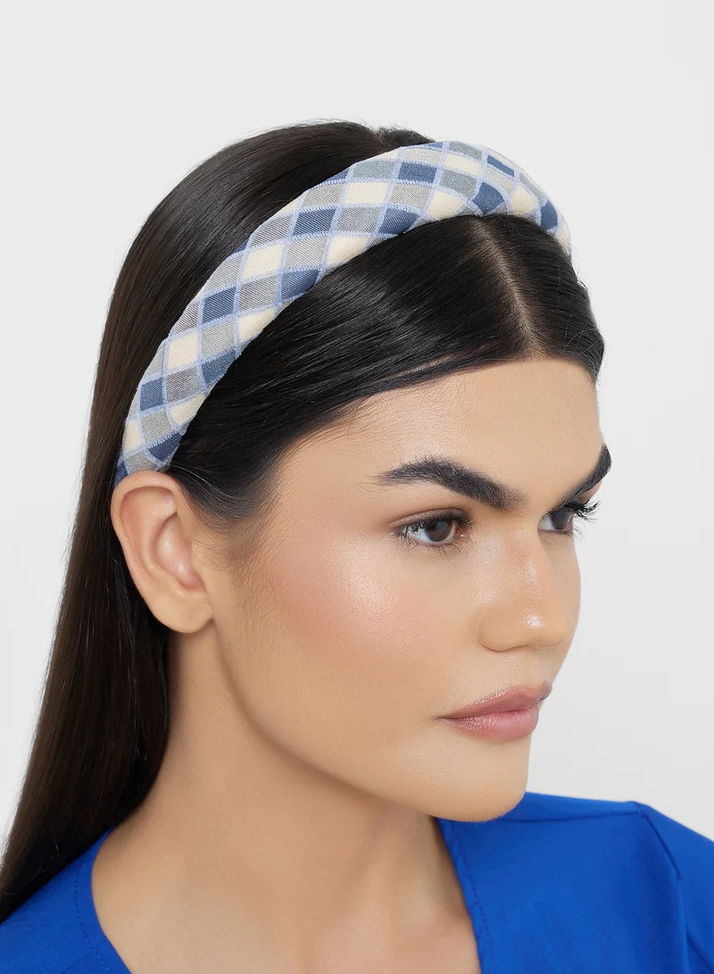 Ginger Gingham Headband