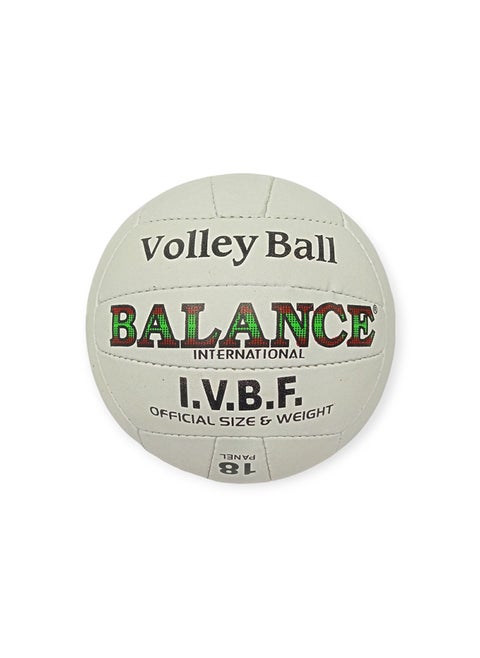 Volley Ball Balance International, Official Size & Weight, Designed With 18 Synthetic Leather