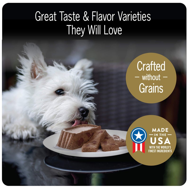 CESAR HOME DELIGHTS Adult Wet Dog Food & Classic Loaf in Sauce Breakfast & Dinner Variety Pack, (24) 3.5 oz. Easy Peel Trays - Image 3