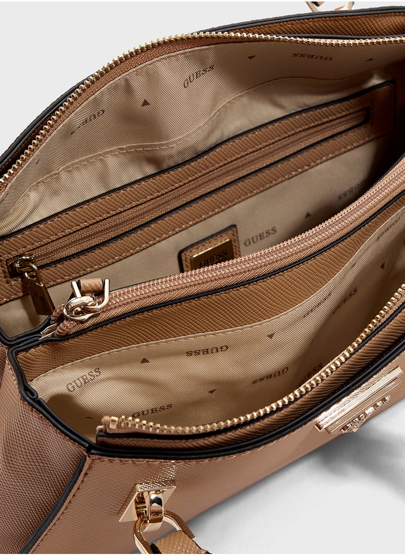 GUESS - Noelle Luxury Satchel - Image 1