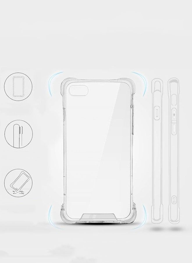 غطاء حماية مضاد للانفجار لهاتف أبل آيفون 6 بلس / 6 إس بلس شفاف - Image 3