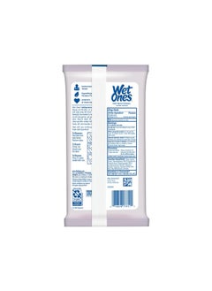 Wet Ones Wet Ones Antibacterial Hand Wipes, Lavender Wipes | Travel Wipes Case, Antibacterial Wipes, Moisturizing Wipes | 20 ct. Travel Size Wipes (10 pack)  - Image 2