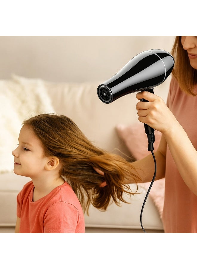 Hair Dryer with 36000RPM High-Speed Motor -  Powerful Airflow -  Lightweight & Low Noise -  Smart Temperature Control and Instant Cool Shot –  MODEL HP12 - Image 5