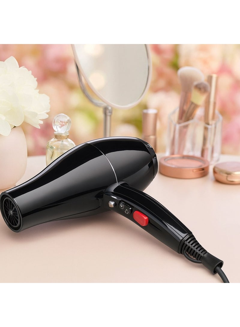 Hair Dryer with 36000RPM High-Speed Motor -  Powerful Airflow -  Lightweight & Low Noise -  Smart Temperature Control and Instant Cool Shot –  MODEL HP12 - Image 3