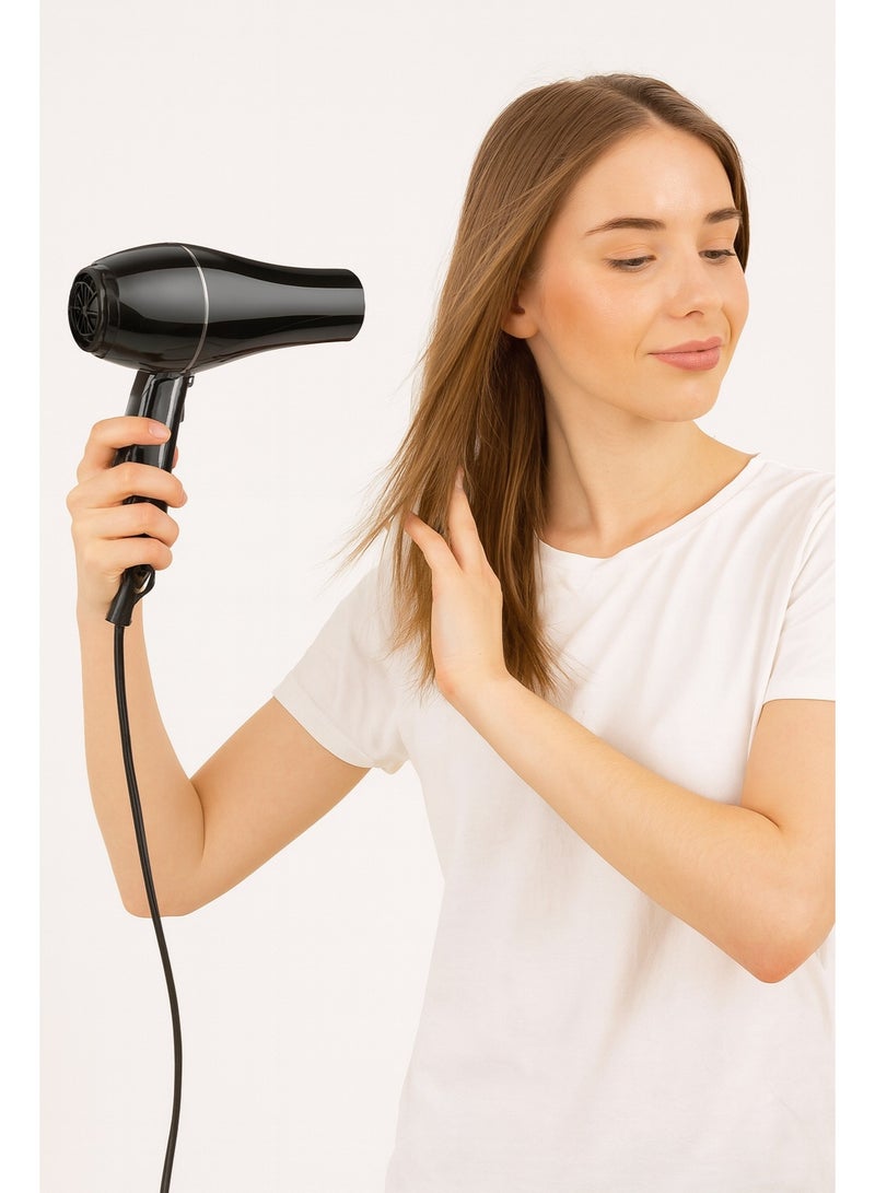 Hair Dryer with 36000RPM High-Speed Motor -  Powerful Airflow -  Lightweight & Low Noise -  Smart Temperature Control and Instant Cool Shot –  MODEL HP12 - Image 4