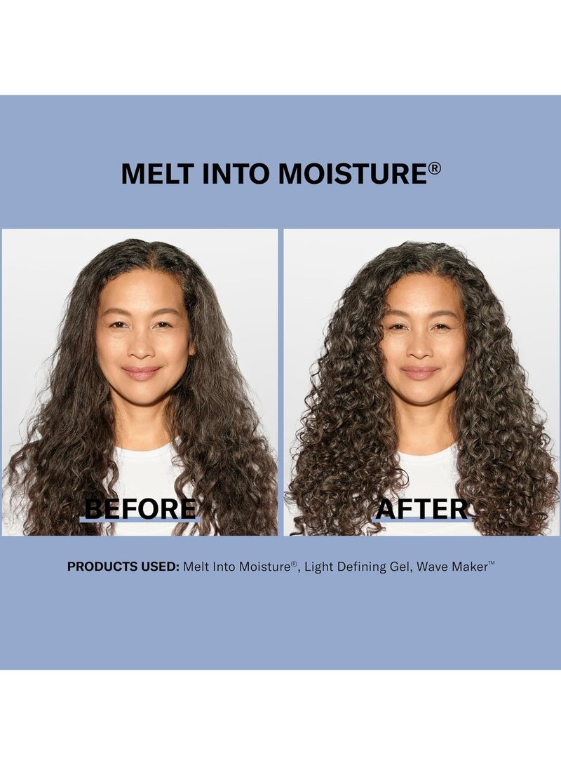 DevaCurl Melt Into Moisture Treatment Mask, Green Oasis, 8 fl. oz. - Image 3