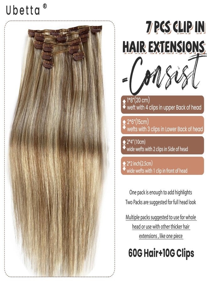 أوبيتا وصلات شعر ريمي من أوبتا، شعر بشري طبيعي، لون بني رمادي ممزوج بأشقر بلاتيني، 20 بوصة، 70 غرام، 7 قطع، وصلات شعر مزدوجة الخياطة للنساء - Image 2