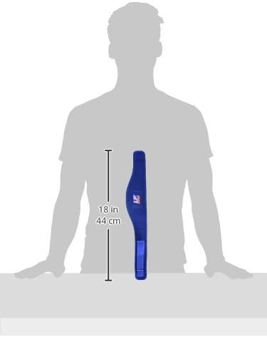 LP SUPPORT دعامة الركبة LP باتيلا دعم الركبة النيوبرين يساعد في تخفيف الألم المرتبط بمتلازمة أوسغود شلاتر للعدائين والقافزين إصابات الرياضة إعادة التأهيل دعم أزرق مقاس واحد - Image 4