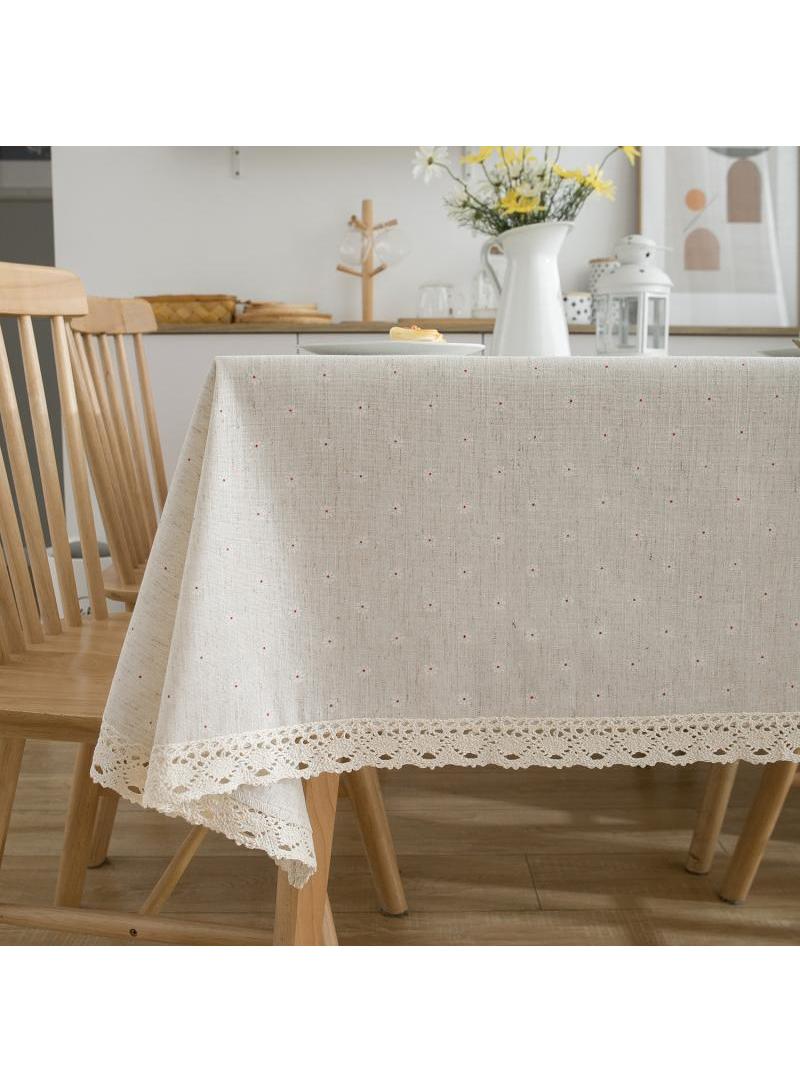 Dining table cloth, coffee table cloth, TV cabinet cover cloth 120 * 120cm