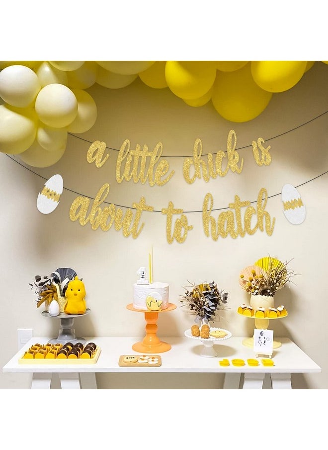 Little Chick Baby Shower Decorations, A Little Chick Is About To Hatch Banner For Farm Themed Baby Shower - pzsku/Z711C6EA971954FF70A57Z/45/_/1733730385/f4e9b9cd-e5d1-4f49-a7c6-b6f23e2102af