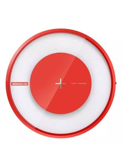 MC017 Magic Disk 4 Fast Wireless Charger 10W - Red