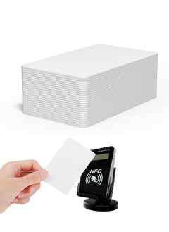 WangPangZi 20 PCS NFC Tags,Programmable NFC Cards,NFC Chip,NFC ID Cards,NFC Access Cards,Rewritable Blank Ntag215 Tags Compatible with TagMo for Android and All Phones & Devices NFC Enabled  - Image 1