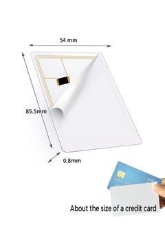 WangPangZi 20 PCS NFC Tags,Programmable NFC Cards,NFC Chip,NFC ID Cards,NFC Access Cards,Rewritable Blank Ntag215 Tags Compatible with TagMo for Android and All Phones & Devices NFC Enabled  - Image 2
