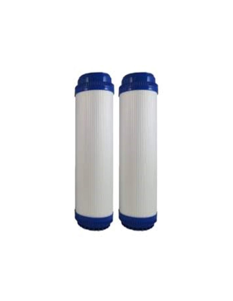 CFS  2 Pack Granular Activated Carbon Water Filter Cartridges Compatible with Hydro Life 52412 C2063 Models  Removes Bad Taste  Odor  Whole House Replacement Filter Cartridge
