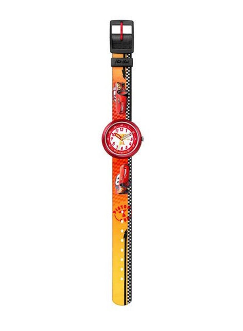 Swatch Unisex Disney Cars Lightning Mcqueen Quartz Movement Water Resistant Wrist Watch - 33 Mm - Image 2