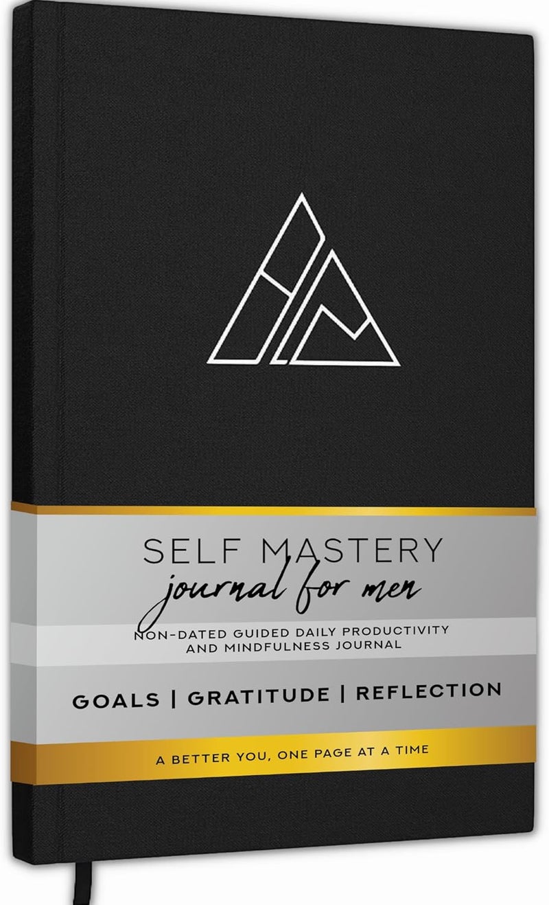 Realizations Self-Mastery Journal for Men - Gratitude Journals – 5 Minute Journal - Reflection Manifestation Journals for Mindfulness – Self Care Journal – Goal / Guided Gratitude Journal for Women & Men - Image 1