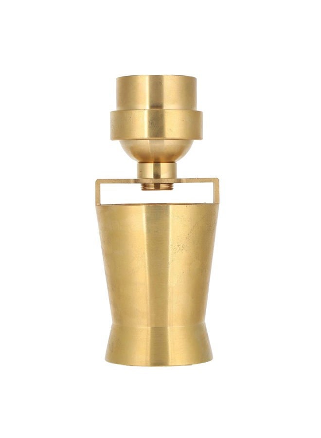 Estink Ice Tower Nozzle, Water Fountain Nozzle Spray 1.5 Inch Internal Thread Brass Fountain Nozzle Sprinkler Spray Head for Pond and Fountains, 50-300Kpa Working Pressure - Image 1