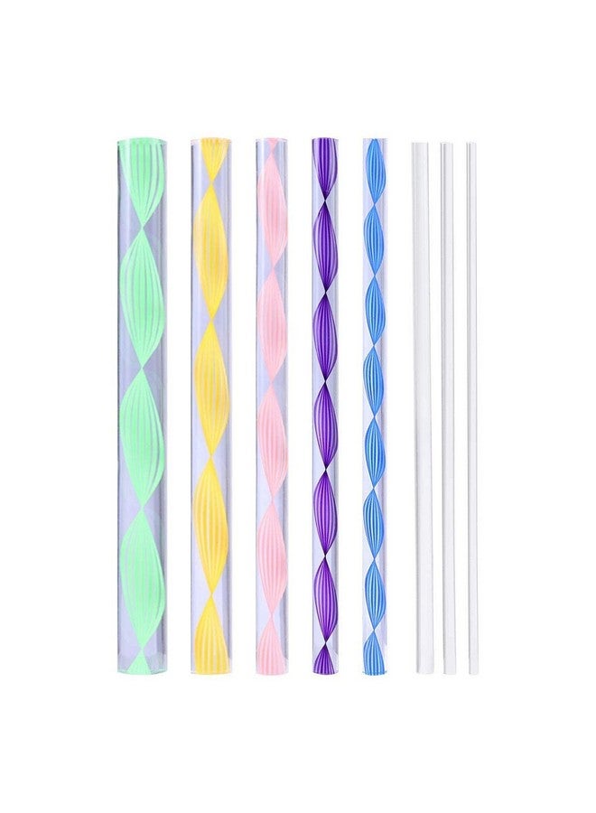 CraftDev Dotting Tool Set with Plastic Handle Emboss Tool, Mandala Tool, Foam Brush, and Piece Ball for Nail Art (22 Pc) - Image 2