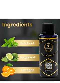 Scenta Flora SULTAN - Diffuser Aroma Oil - Soothing, Healing, and Relaxing Fragrance for Scent Diffusers - Aromatherapy (50 ml)  - Image 5