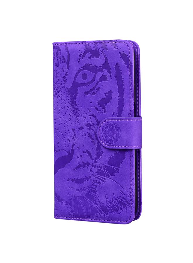 Zaboon Case For Infinix Note 40 Pro+ Tiger Embossing Pattern Flip Leather Phone Case - Image 3