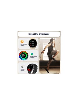 TechFort Smart Watch 1.43'' AMOLED Smart Watches for Men Women Smartwatch with Bluetooth Make/Answer Calls Fitness Modes and Sleep Modes Multi-app Message Reminder Multi Language 260 mAh  - Image 3