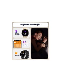 TechFort Smart Watch 1.43'' AMOLED Smart Watches for Men Women Smartwatch with Bluetooth Make/Answer Calls Fitness Modes and Sleep Modes Multi-app Message Reminder Multi Language 260 mAh  - Image 5