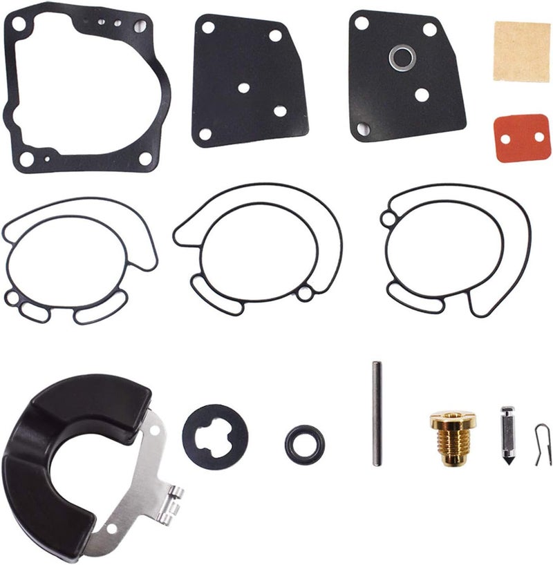 Auto Parts Autoparts 6-Pack Carburetor Kits for Johnson Evinrude V4 V6 (90-175 HP) - Image 3