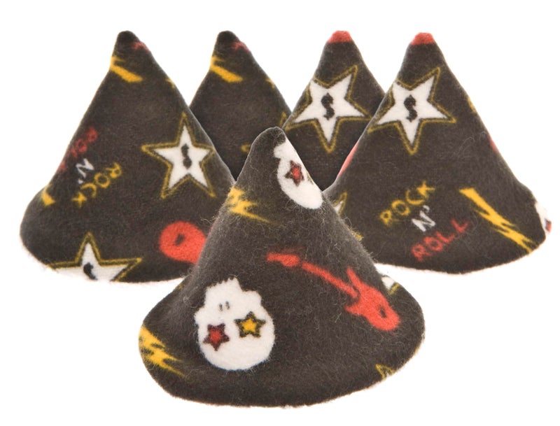 Beba Bean Pee pee Teepee Skulls Black Cello Bag, Rock & Roll - Image 1