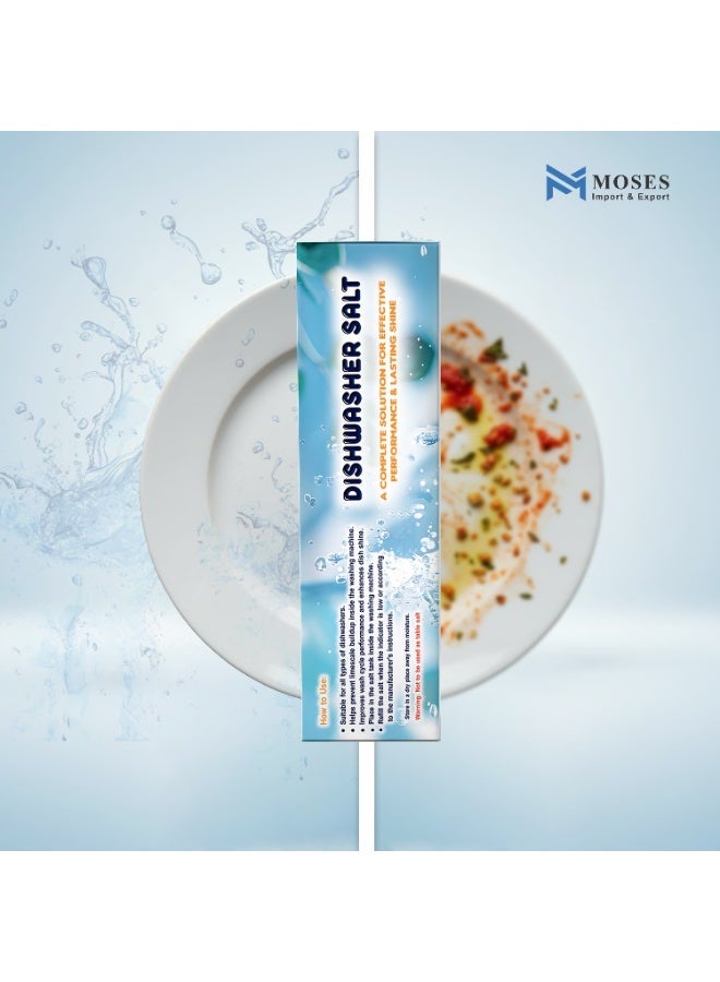 Dishwasher Salt, 2 kg, Limescale Protection, MOSES Salt - Image 4