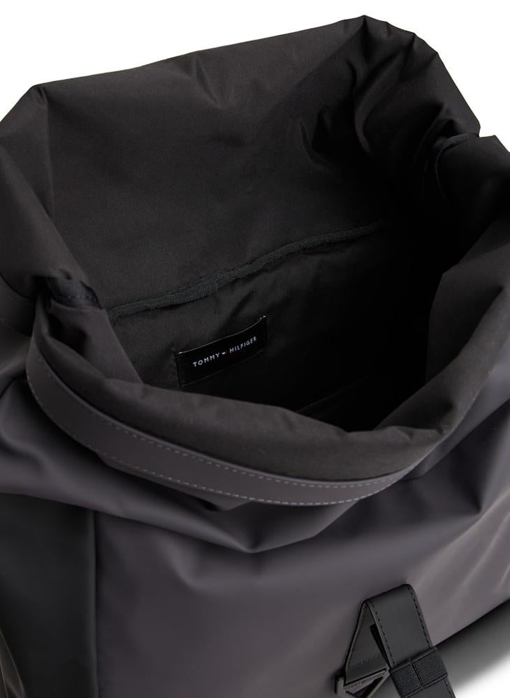 TOMMY HILFIGER Casual Roll Top Backpack - Image 5
