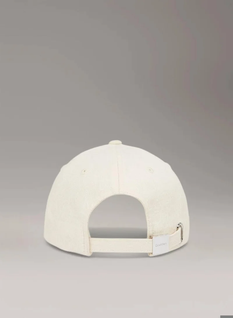 Calvin Klein Sea Salt Logo Jacquard Cap for Women | Best Price UAE
