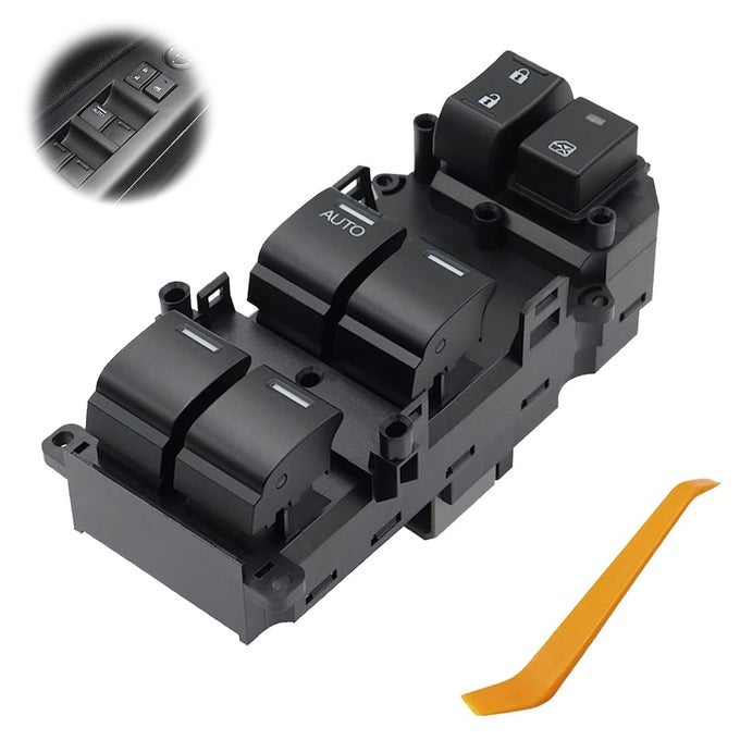 Front Left Side Power Master Window Switch 35190T5AE01 Fit for Honda Accord Sedan LX 20132017 Front Left Power Window Control Switch Compatible with 1317 Accord Sedan LX Replace 35190T5AE01