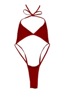MANIKAN A Women's suit bow decorated bra and neck strap, one size  - Image 1